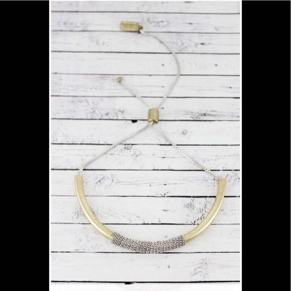 SALE Two tone bracelet
